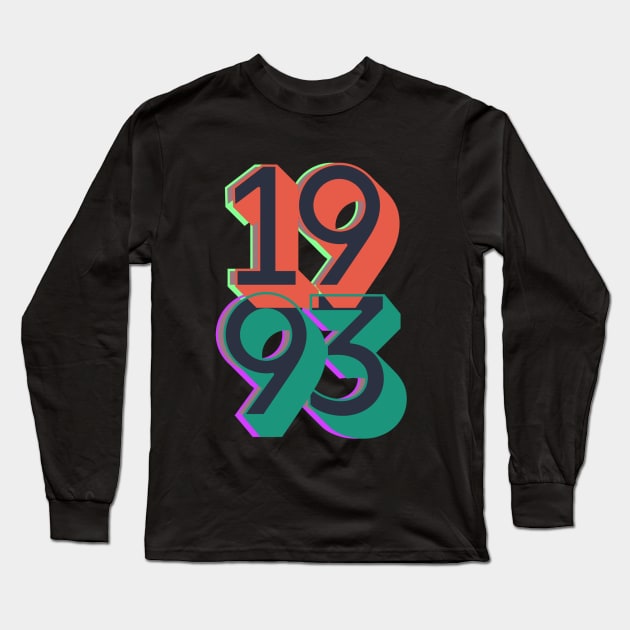 1993 Long Sleeve T-Shirt by ctrlzie